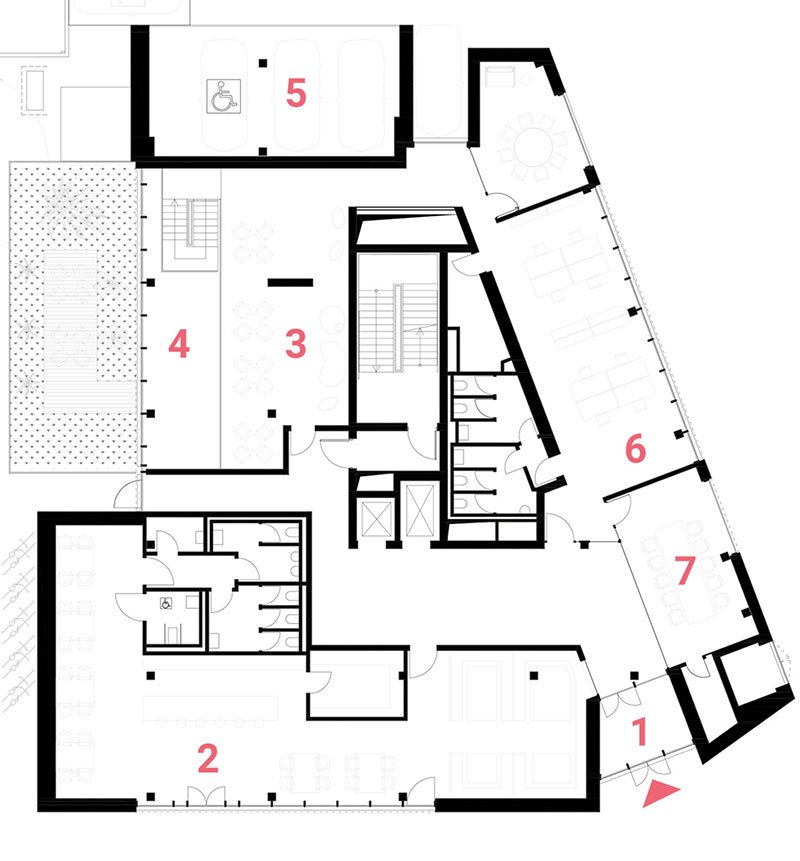 ERDGESCHOSS | NEW WORK & GASTRONOMIE