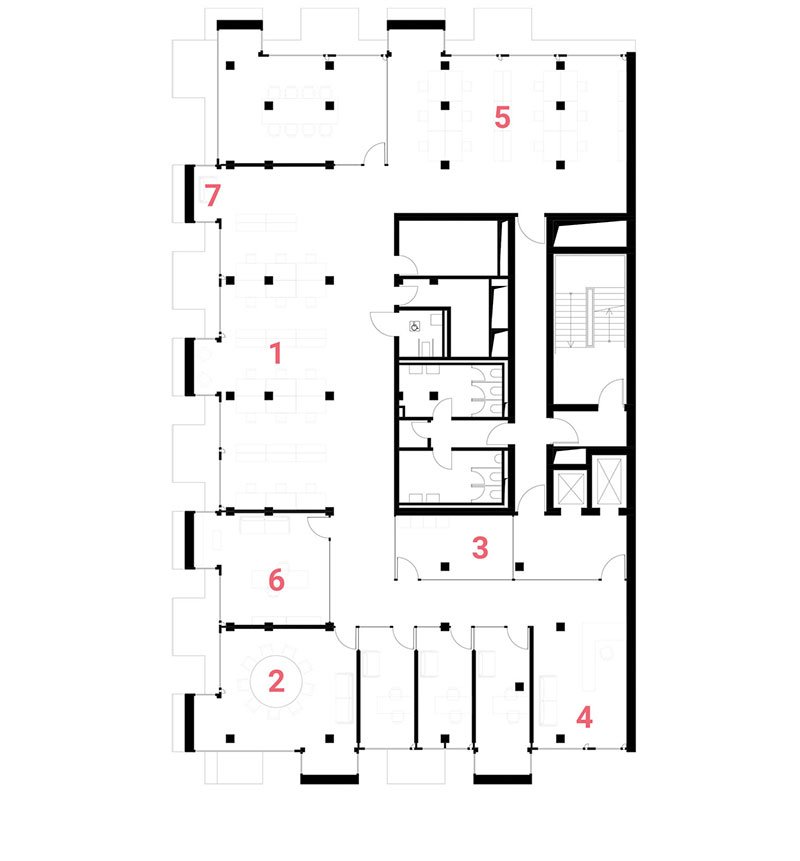 LASKER | REGELGESCHOSS | WORKSPACES