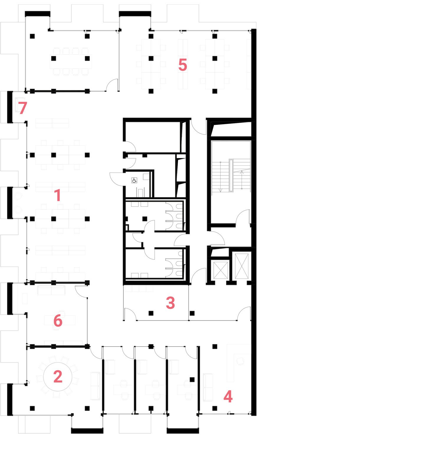 LASKER | REGELGESCHOSS | WORKSPACES